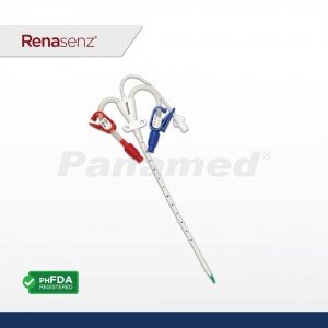 Renasenz Hemodialysis Kit 3-Lumen Fr 12x16 Curved Renasenz Hemodialysis Kit 3-Lumen Fr 12x16 Curved